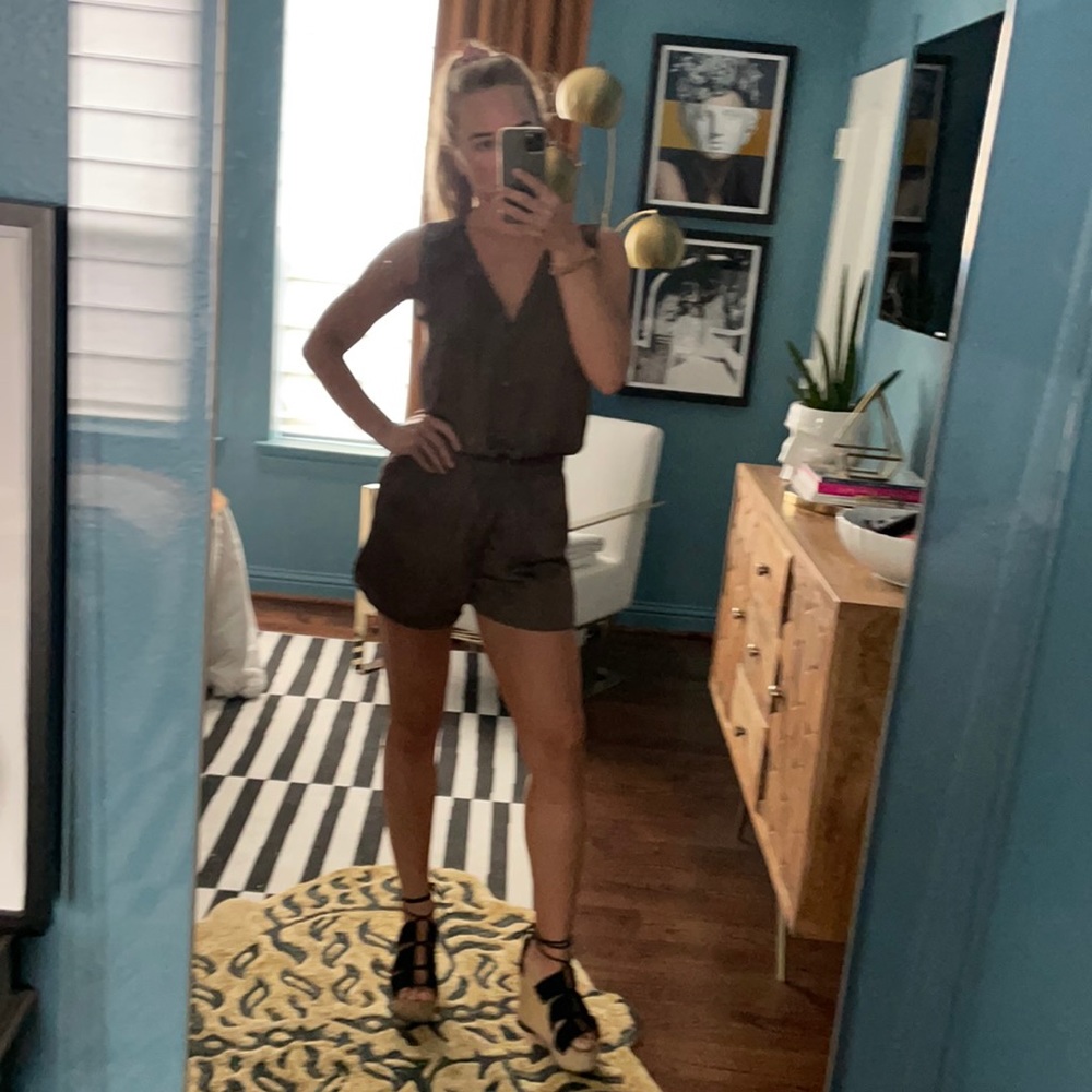 Olive Romper